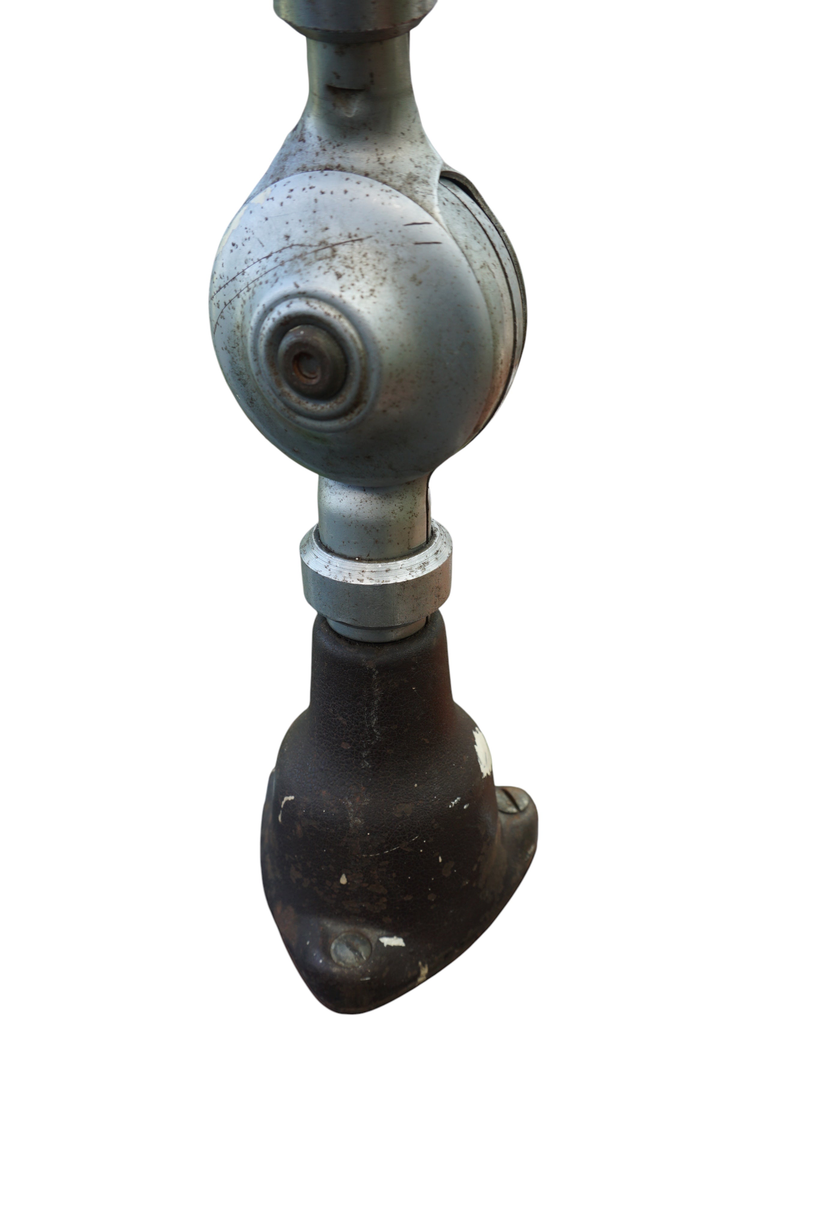 Triplex_Pendulum_Clamp_Lamp_by_Johan_Petter_Johansson_with_Midgard_R2_Shade,_Swedish_Industrial_Wall_Lamp,_1920s