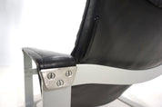 Asko_Pulkka_leather_lounge_chair_by_Ilmari_Lappalainen,_1960