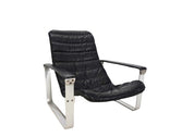 Asko_Pulkka_leather_lounge_chair_by_Ilmari_Lappalainen,_1960