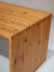 Ate_van_Apeldoorn_dining_table_/_desk_pine_1970s