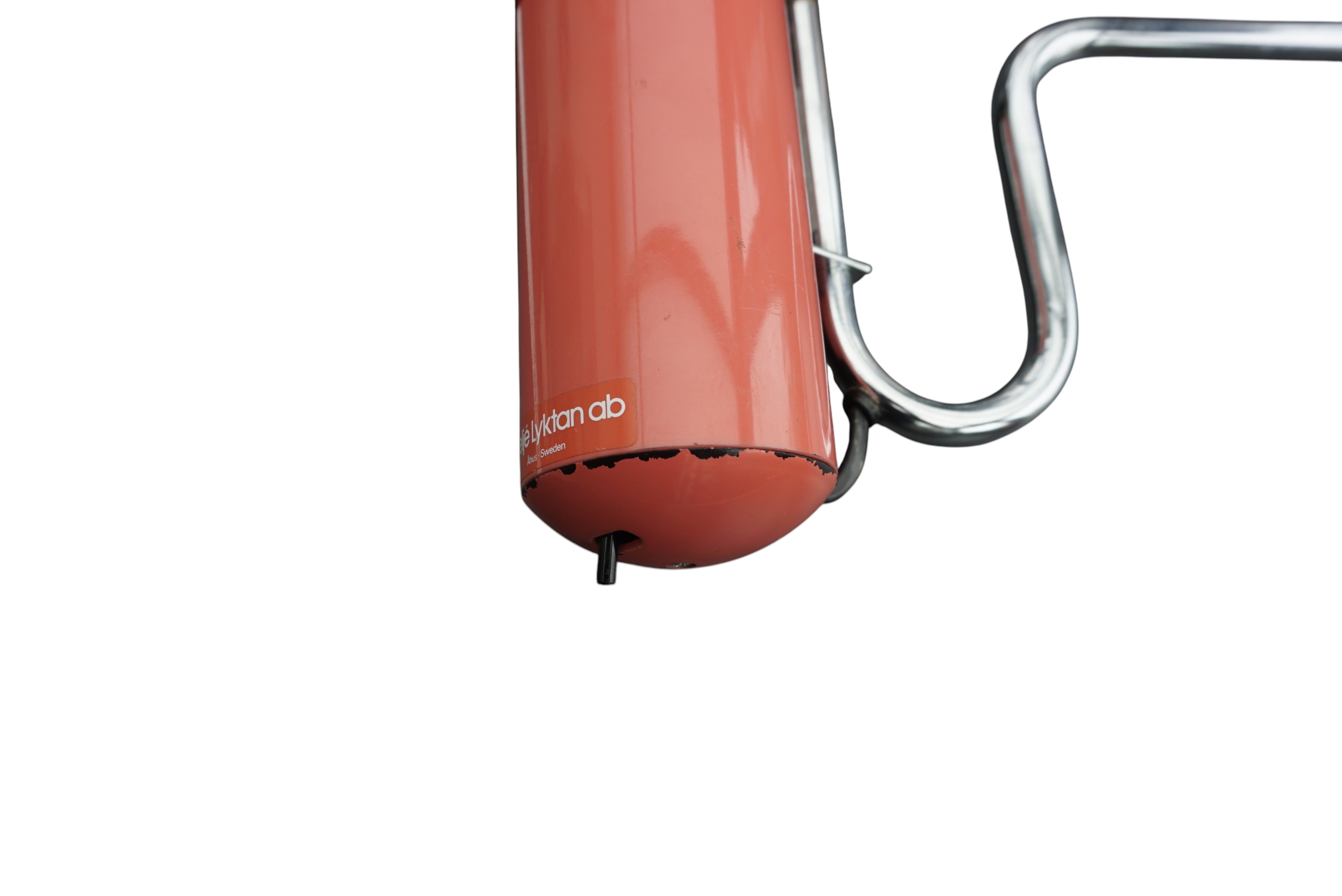 Ultra_Rare_Ateljé_Lyktan_Skarabé_Clamp_Lamp_in_Red,_Swedish_Scandinavian_Modern,_1970s