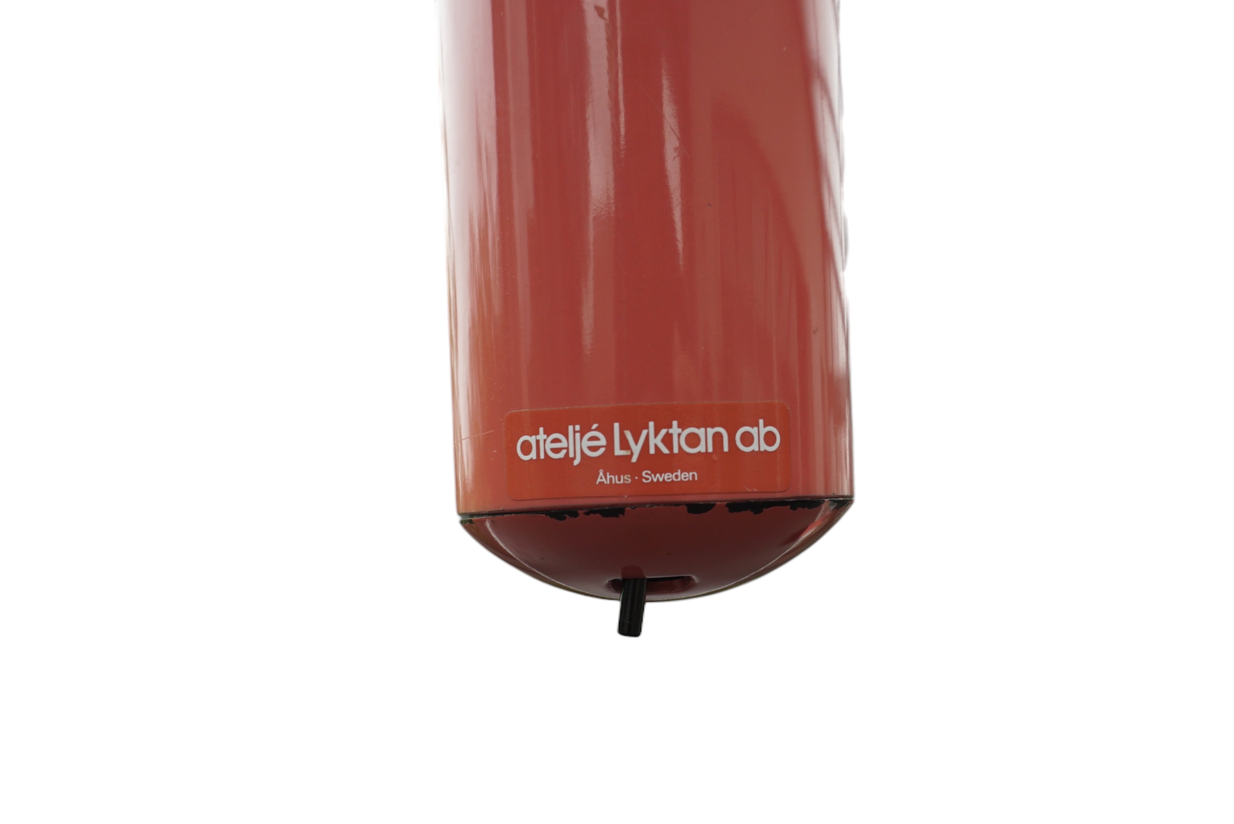 Ultra_Rare_Ateljé_Lyktan_Skarabé_Clamp_Lamp_in_Red,_Swedish_Scandinavian_Modern,_1970s