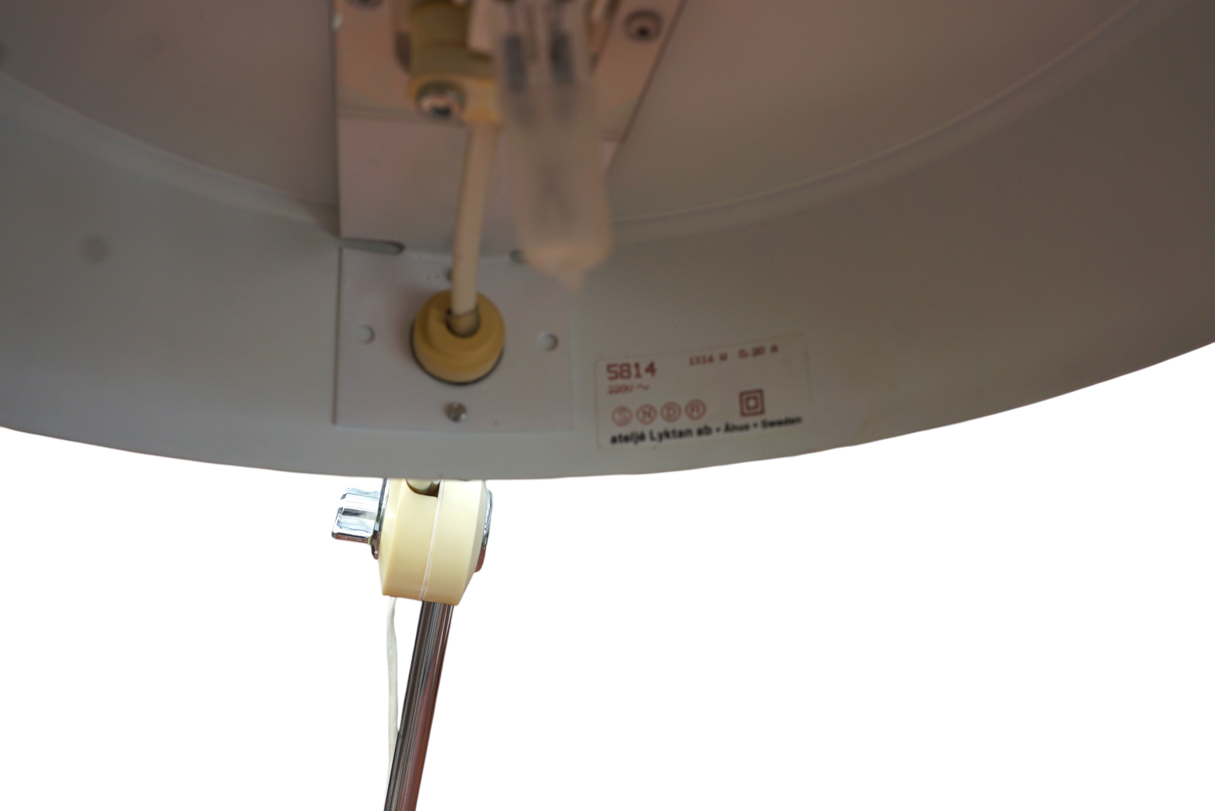 Simris_Olympia_Model_591_Floor_Lamp_by_Anders_Pehrson_for_Ateljé_Lyktan,_Swedish_Mid_Century_Modern,_1964