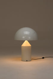 Vico_Magistretti_Atollo_Model_233_Table_Lamp_for_Oluce,_White,_Italy,_1970s