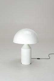 Vico_Magistretti_Atollo_Model_233_Table_Lamp_for_Oluce,_White,_Italy,_1970s