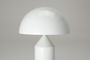 Vico_Magistretti_Atollo_Model_233_Table_Lamp_for_Oluce,_White,_Italy,_1970s
