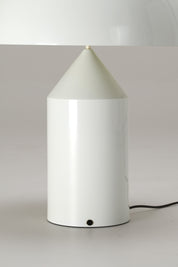 Vico_Magistretti_Atollo_Model_233_Table_Lamp_for_Oluce,_White,_Italy,_1970s