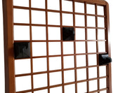 1980s_Wall-Mounted_Coat_Rack_with_Adjustable_Hooks_by_Fabrizio_Poldaretti_for_Linea_Arredamenti,_Italian_Design