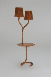 Australian_Sculptural_Floor_Lamp_with_Table