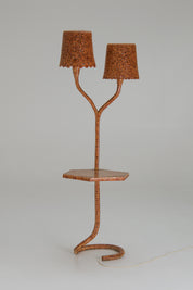 Australian_Sculptural_Floor_Lamp_with_Table