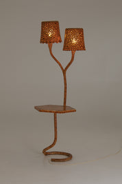 Australian_Sculptural_Floor_Lamp_with_Table