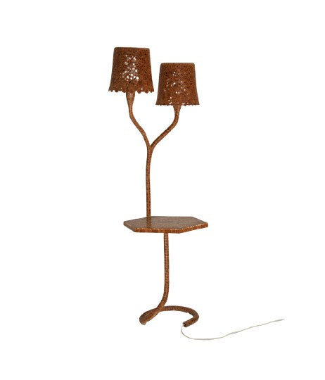 Australian_Sculptural_Floor_Lamp_with_Table