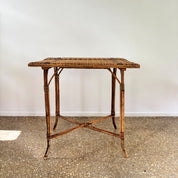Vintage_French_Parisian_Bistro_Table_with_Red_and_Green_Details
