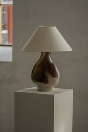 Axella_Stentøj_Sculptural_Stoneware_Table_Lamp,_Denmark