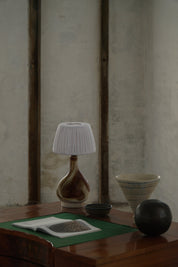 Axella_Stentøj_Sculptural_Stoneware_Table_Lamp,_Denmark