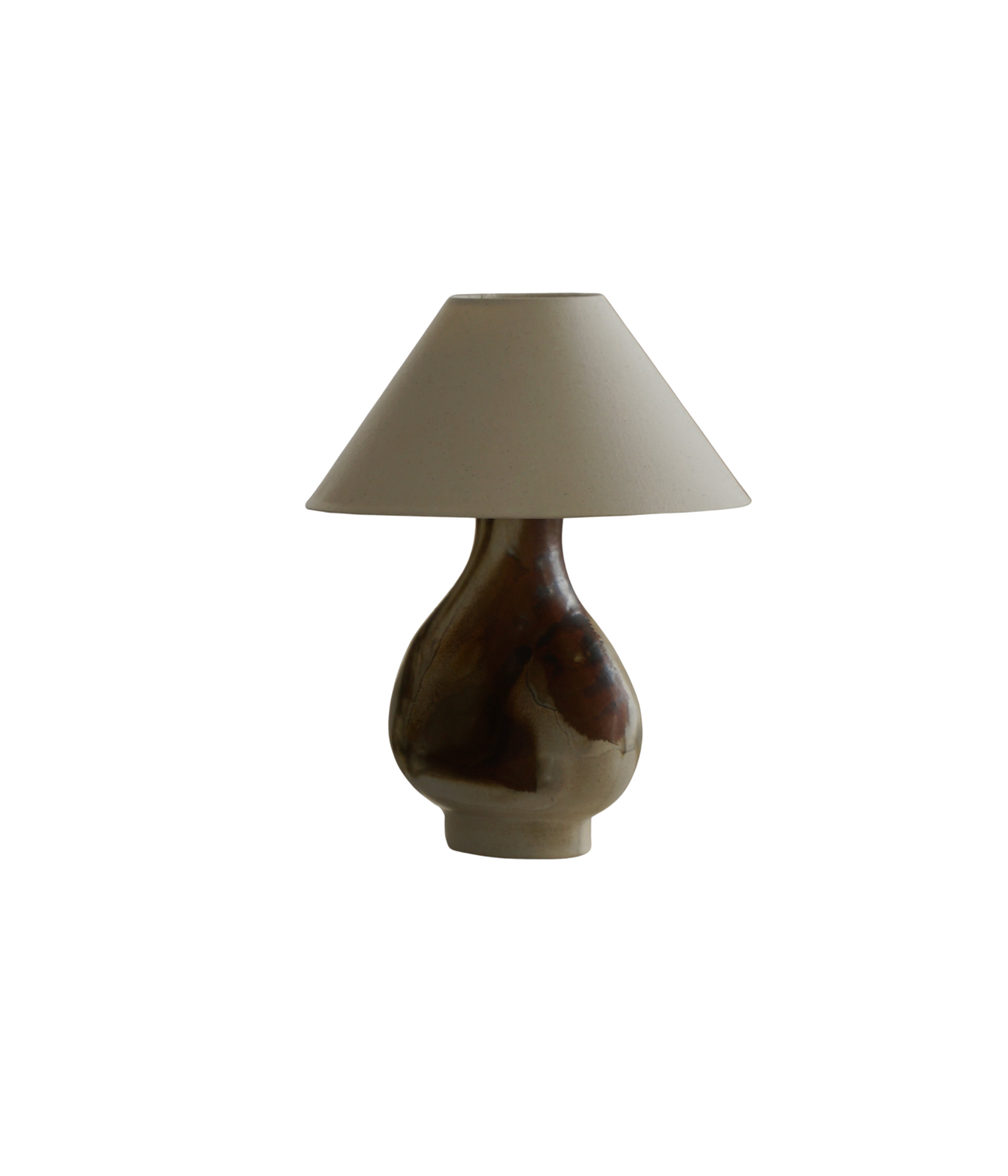 Axella_Stentøj_Sculptural_Stoneware_Table_Lamp,_Denmark