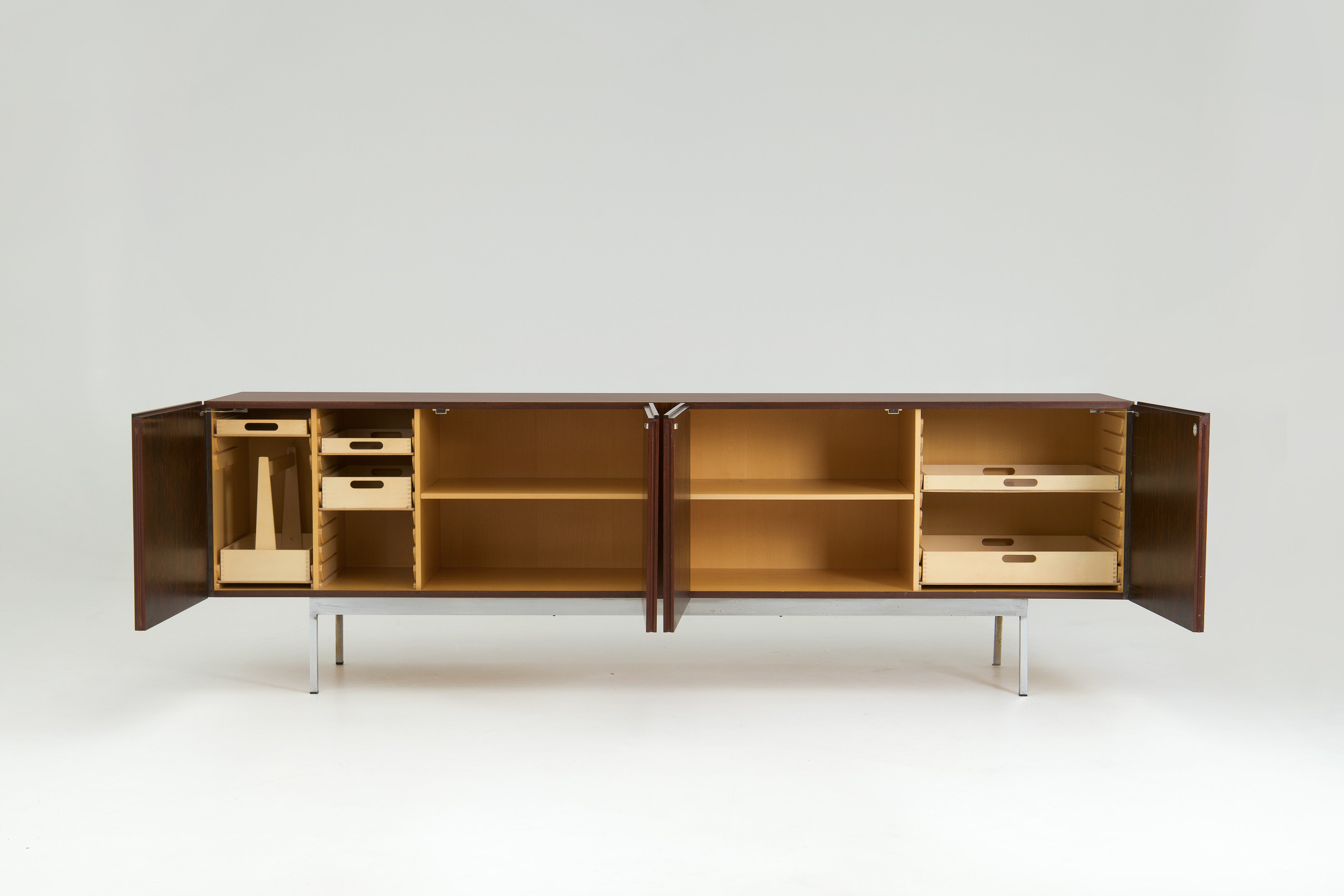 1958_B_40_Rosewood_Sideboard_by_Dieter_Waeckerlin_for_Behr,_Germany