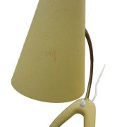 B52_Desk_Lamp_by_EWÅ_Värnamo_Attributed_to_Erik_Wärnå,_Yellow_Swedish_Mid_Century_Modern,_1950s