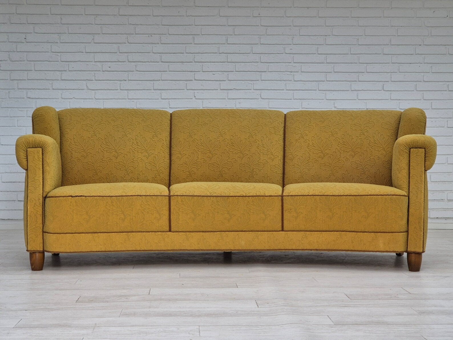 “Banana”_Sofa_by_Edmund_Jørgensen,_Wool_&_Beech,_1960s_Denmark