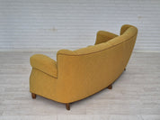 “Banana”_Sofa_by_Edmund_Jørgensen,_Wool_&_Beech,_1960s_Denmark