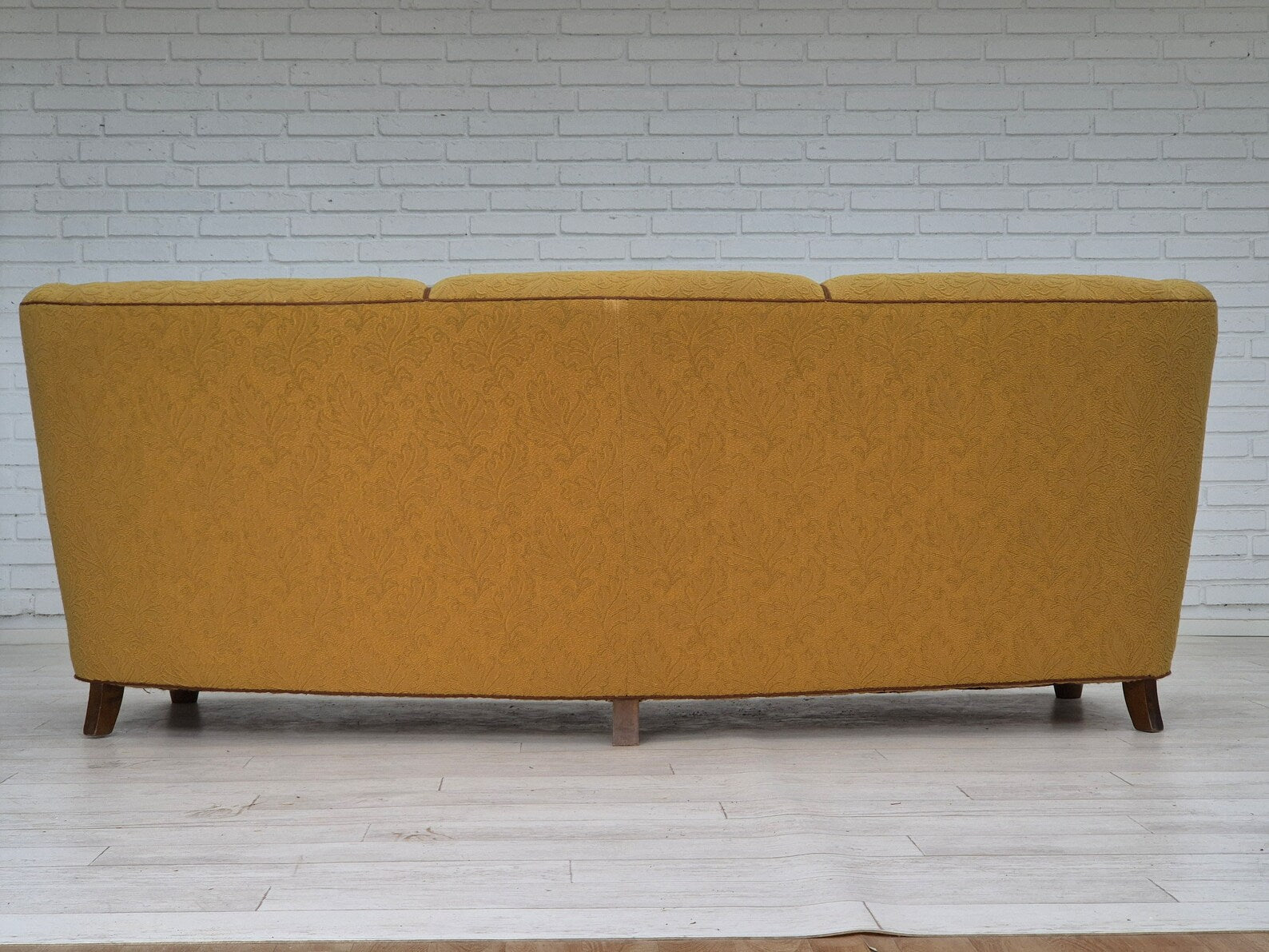 “Banana”_Sofa_by_Edmund_Jørgensen,_Wool_&_Beech,_1960s_Denmark