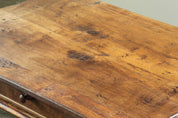Antique_Solid_Oak_Farmhouse_Tavern_Table_with_Baroque_Details_and_Drawer