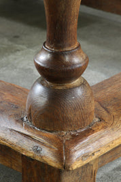 Antique_Solid_Oak_Farmhouse_Tavern_Table_with_Baroque_Details_and_Drawer