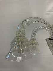 Barovier_&_Toso_Attributed_Murano_Glass_6_Light_Chandelier,_Rostrato_Glass,_Italy,_1950s