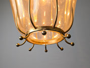 Barovier_&_Toso_Murano_Glass_Pendant_Lamp_with_24k_Gold_Flecks,_Italy_Mid_Century