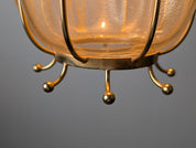 Barovier_&_Toso_Murano_Glass_Pendant_Lamp_with_24k_Gold_Flecks,_Italy_Mid_Century