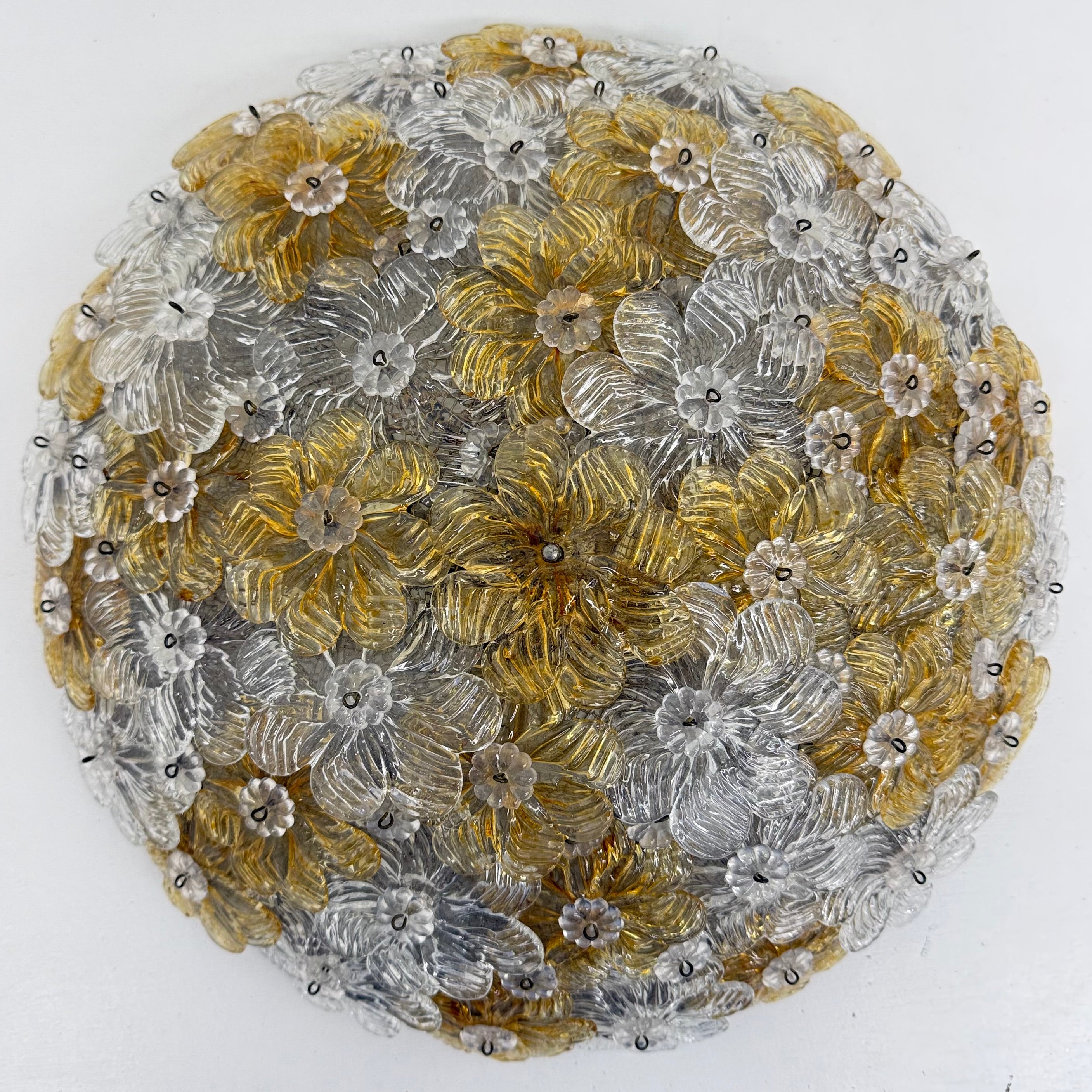 Barovier_&_Toso_Millefiori_Glass_Wall_Sconce_/_Ceiling_Lamp,_Italy_1970s