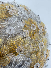 Barovier_&_Toso_Millefiori_Glass_Wall_Sconce_/_Ceiling_Lamp,_Italy_1970s