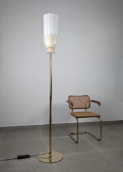 XII_Apostoli_Murano_Glass_Floor_Lamp_by_Barovier_&_Toso,_Gold_Leaf,_Italy,_2002