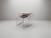 Set_of_4_Marcel_Breuer_B9_Bauhaus_Nesting_Tables_in_Tubular_Steel_and_Wood,_Czechoslovakia,_1930s