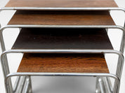 Set_of_4_Marcel_Breuer_B9_Bauhaus_Nesting_Tables_in_Tubular_Steel_and_Wood,_Czechoslovakia,_1930s