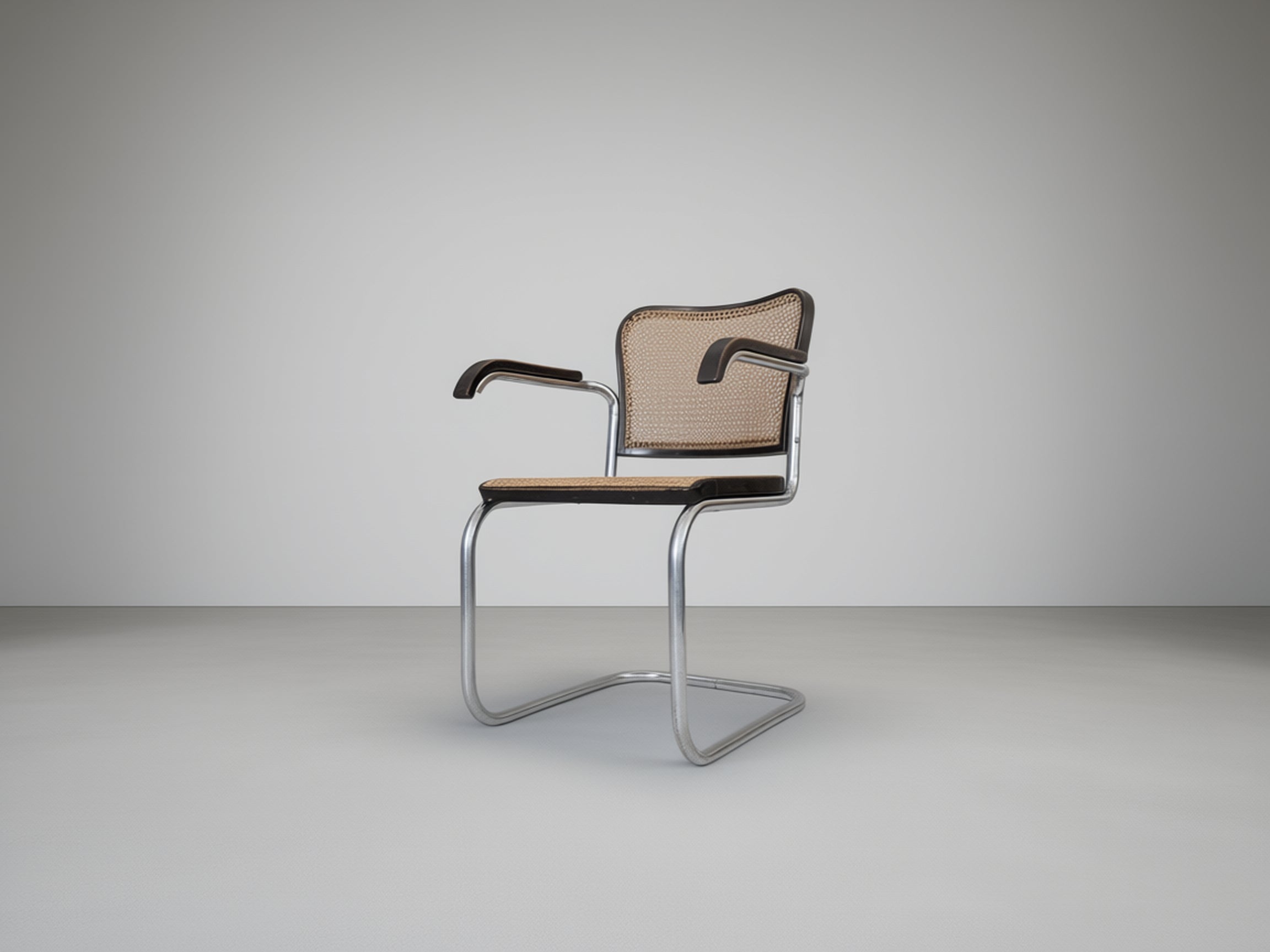 Bauhaus_tubular_steel_armchair_K_17_by_Robert_Slezák,_1930s