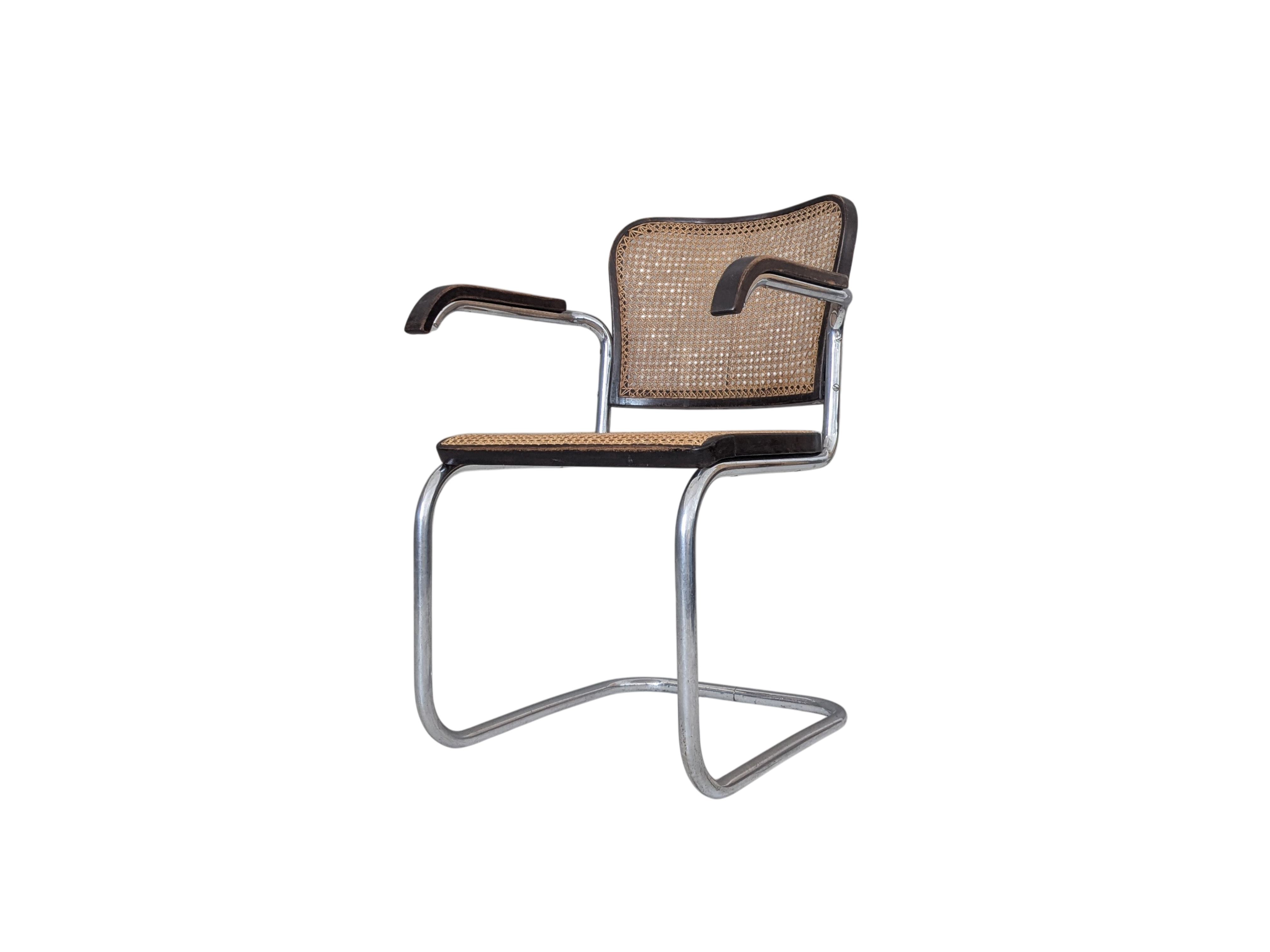 Bauhaus_tubular_steel_armchair_K_17_by_Robert_Slezák,_1930s