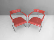 Set_of_Bauhaus_Tubular_Steel_Seating_H128_by_Jindrich_Halabala_for_UP_Zavody,_1930s