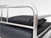 Hynek_Gottwald_Bauhaus_Tubular_Steel_Sofa_in_Chrome_and_Black_Vegan_Leather,_Czechoslovakia,_1930s