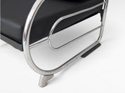 Hynek_Gottwald_Bauhaus_Tubular_Steel_Sofa_in_Chrome_and_Black_Vegan_Leather,_Czechoslovakia,_1930s