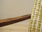 Beech_Armchair,_Danish_Design,_Reupholstered_Fabric,_1970s,_Denmark