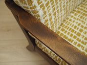 Beech_Armchair,_Danish_Design,_Reupholstered_Fabric,_1970s,_Denmark