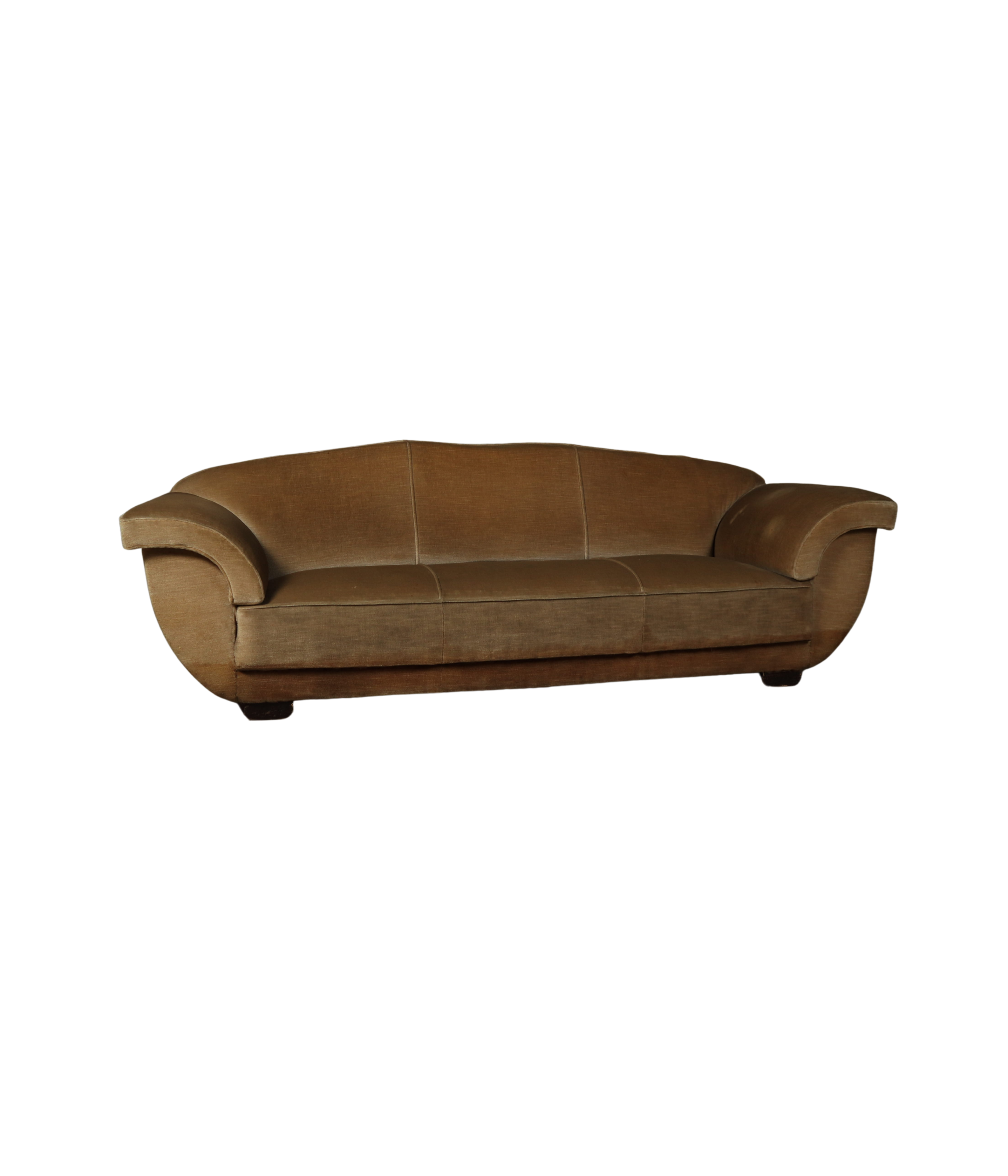 Belgian_Art_Deco_Three_Seat_Sofa_in_Original_Velvet,_1930s