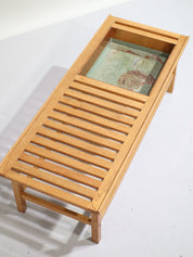 Bench_with_planter_Yngve_Ekström_vintage_Swedish