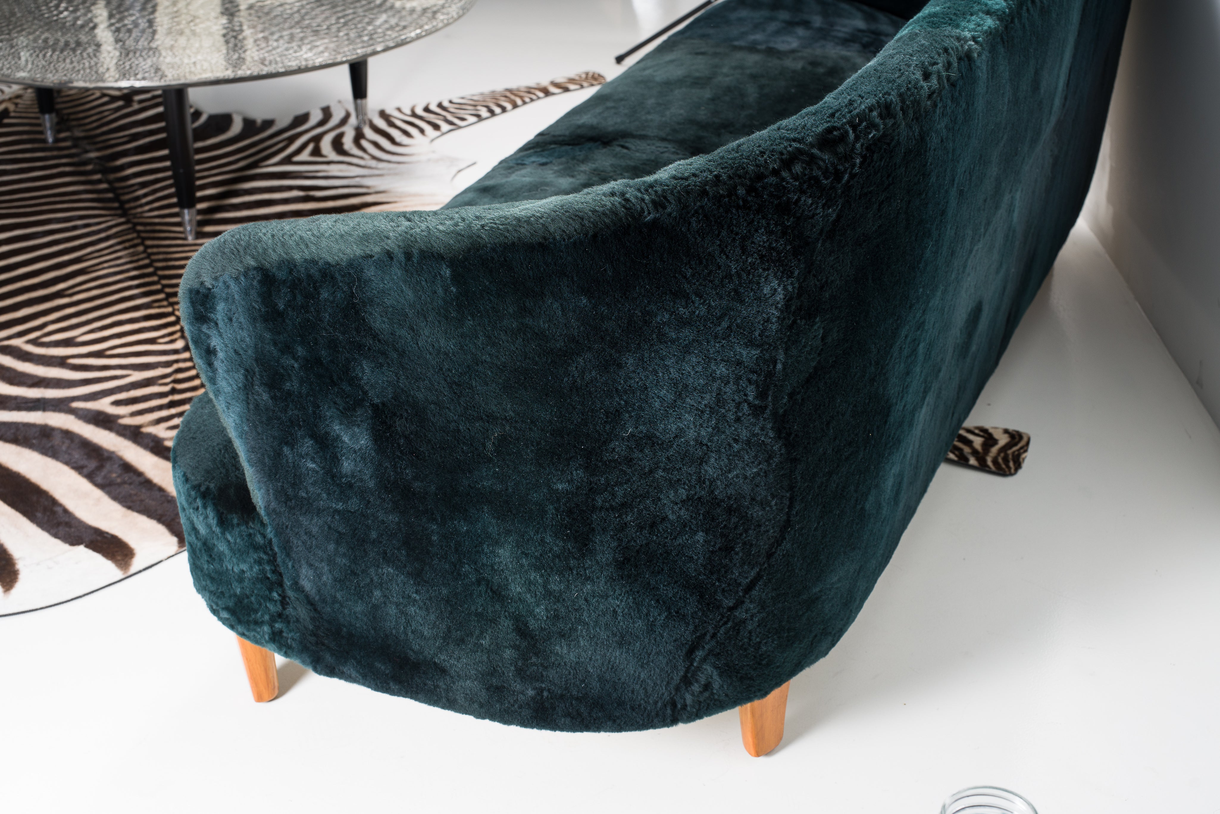 Carl_Malmsten_Berlin_Sofa_in_Deep_Green_Upholstery,_Sweden_Mid_Century