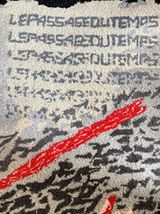 Bernard_Quentin_“Le_Passage_du_Temps”_Monumental_TISCA_Textile_Artwork,_1998,_Edition_3/8