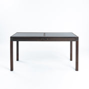 Bernard_Vuarnesson_dining_table_for_Bellato_with_reversible_and_extendible_tops,_1980s