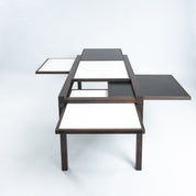 Bernard_Vuarnesson_dining_table_for_Bellato_with_reversible_and_extendible_tops,_1980s