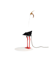 Bibibibi_Table_Lamp_by_Ingo_Maurer_in_Porcelain,_Metal_and_Red_Plastic,_Germany,_1982