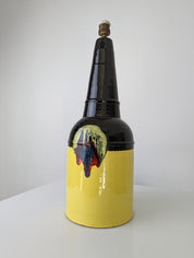 Bjørn_Wiinblad_Rosenthal_Ceramic_Table_Lamp_Yellow_Glaze_Denmark_1970s